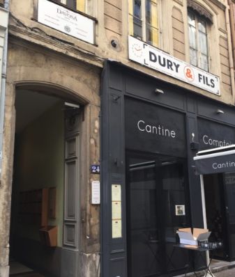 Photo de la boutique d'horlogerie Dury et Fils à Lyon 2e